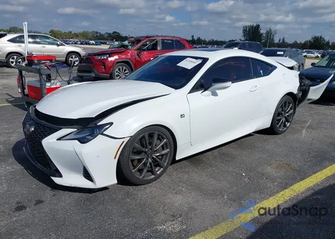 2019 Lexus Rc 300 F Sport z USA, uszkodzony, nr VIN JTHHA5BC8K5009103